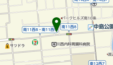 ピッコロキッズ中島公園の地図画像