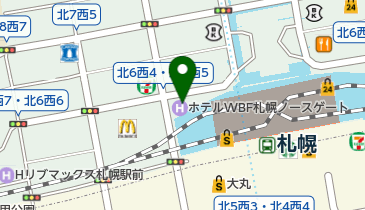 みらくる薬局 札幌駅西口店の地図画像