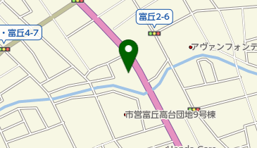 中国料理涼兎亭の地図画像