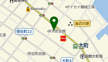 ワインショップ・丸又和田商店の地図画像