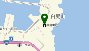 嚴島神社の地図画像