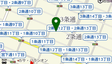有限会社三景スタジオ旭川本店の地図画像
