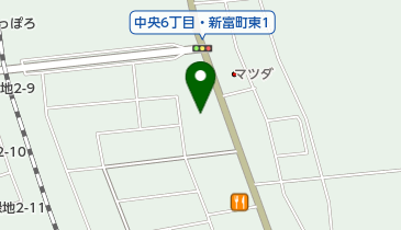 ピザ・テン・フォー北海道北広島店の地図画像