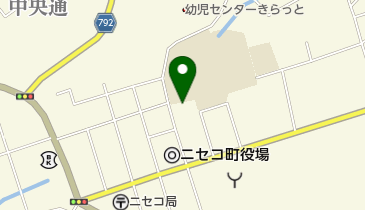 ニセコこども館の地図画像
