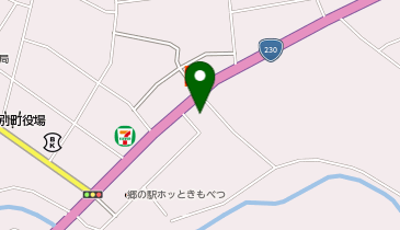 きもべつ観光協会の地図画像