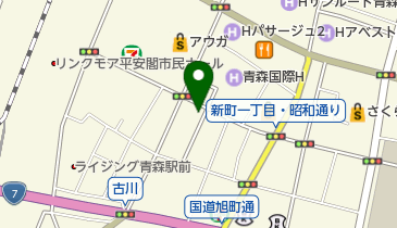 レディスひらやまの地図画像