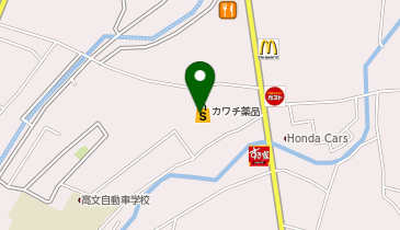 カワチ薬局花巻店の地図画像