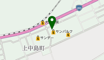 魚の平庄の地図画像