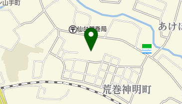ココカラ荒巻の地図画像