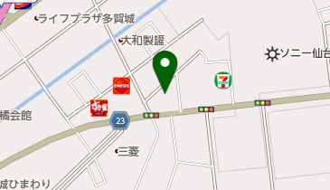 千代屋の地図画像