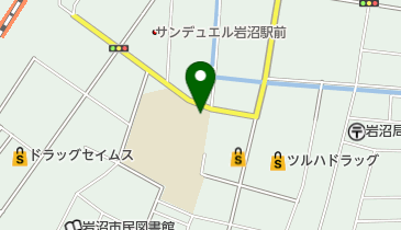 岩沼市 北児童センター 放課後児童クラブ分室すずかけ放課後クラブの地図画像