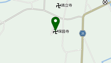 保昌寺の地図画像