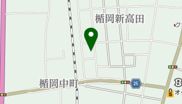 リフレクソロジーサロンらでぃちぇの地図画像