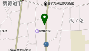 木野帽子店の地図画像