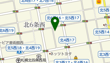 ヘアーサロンFujitaの地図画像