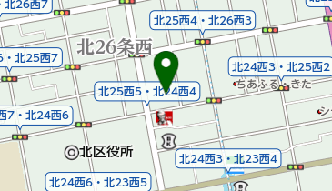 北24条はぐはぐ乳児保育園の地図画像