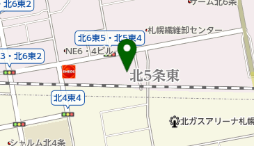 斎長物産株式会社北海道支店の地図画像