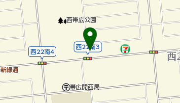 ペットショップCoo&RIKU帯広店の地図画像