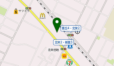 ホンダカーズ札幌中央ホンダオートテラス千歳の地図画像