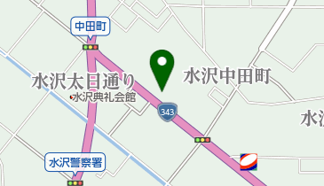 共立医科器械株式会社水沢支店の地図画像