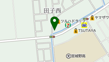 サンリツ楽器田子西センターの地図画像