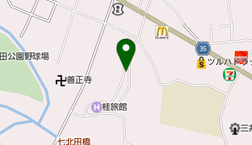 ヘアメイクスリールの地図画像