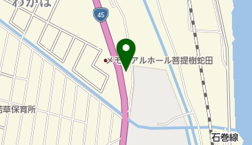 シャディギフト館石巻店の地図画像