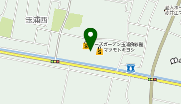 うさちゃんクリーニング フーズガーデン玉浦店の地図画像