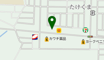 髪処CUBEの地図画像