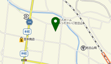 グループホームにこトピアいわでの地図画像