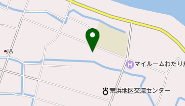 亘理町役場 荒浜児童館の地図画像