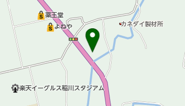 小松谷会館の地図画像