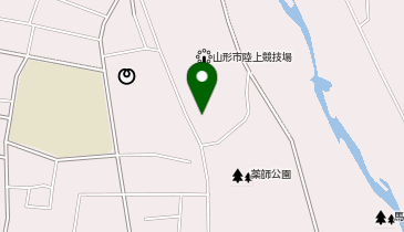 山形市役所 文化スポーツ部 球技場の地図画像