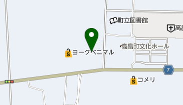すし海道高畠店の地図画像