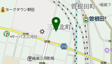 高齢・障害・求職者雇用支援機構(独立行政法人)福島支部 総務課の地図画像