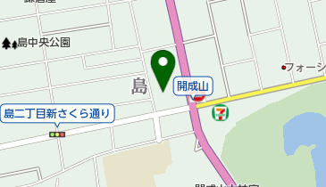 ヘアーサロンHOJYOの地図画像