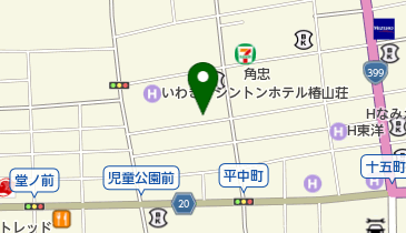 平古銭の地図画像