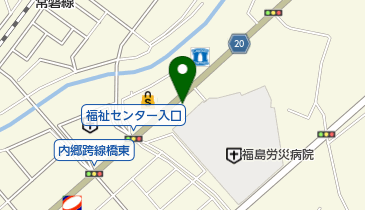 エスカットショップいわき内郷店の地図画像