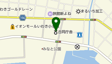 横浜植物防疫所小名浜出張所の地図画像