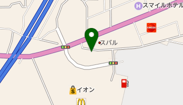 美容室あいかわの地図画像