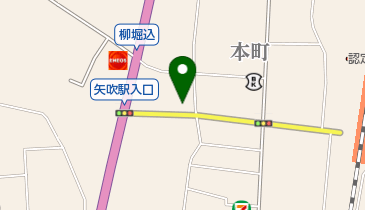 矢吹珠算学院の地図画像