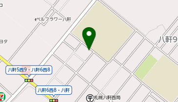 癒し髪処べーしっくの地図画像