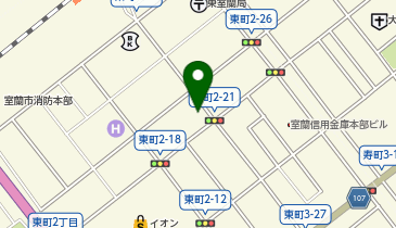 室蘭YTK総合保険の地図画像