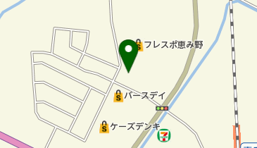 スマートウェイフレスポ恵み野店の地図画像