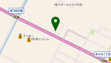 グループホームにしまちの地図画像