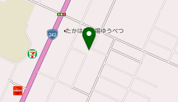 湧別かき生産組合の地図画像
