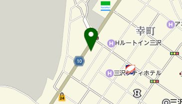 なみおか理容室の地図画像