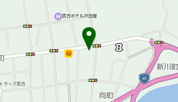 sakusaku中央通り店の地図画像