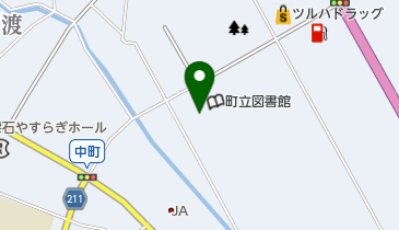 雫石町 中央公民館の地図画像