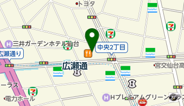 株式会社ラプラス・システム仙台営業所の地図画像